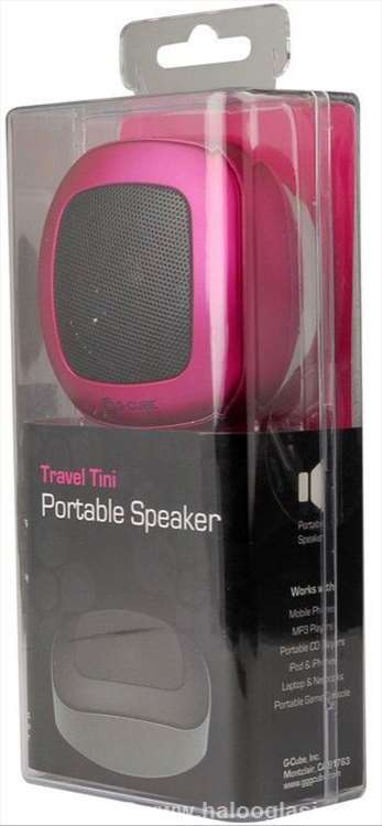 A4-AST-80SR GCUBE Portable bluetooth pink