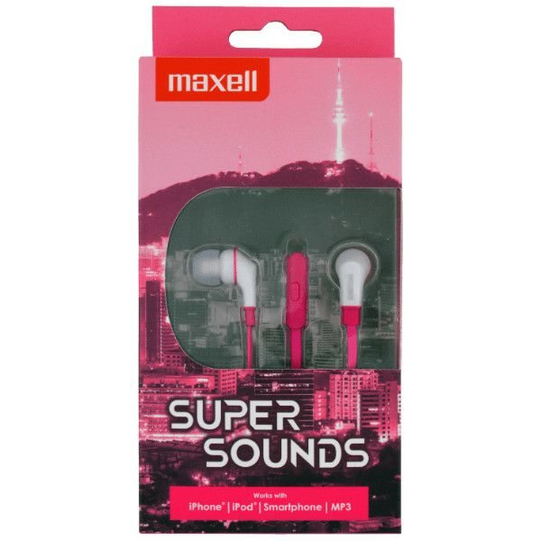 MAXELL SLUSALICE SUPER SOUND PINK