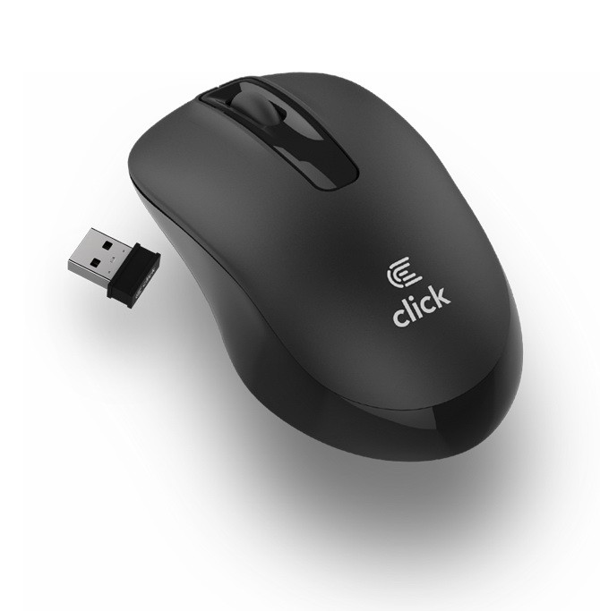 Click M-L0-W Miš bežični USB, crni