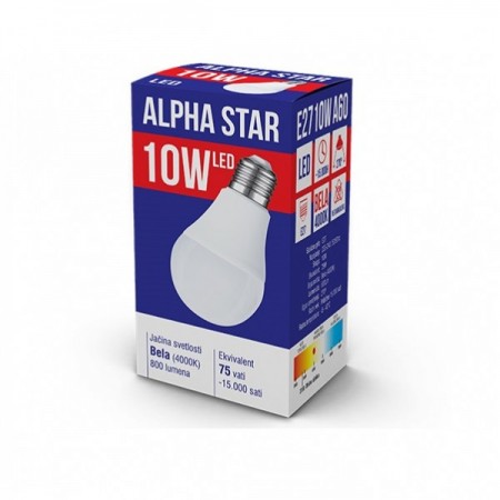 Alpha Star E27 LED Sijalica 10W