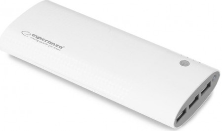 Esperanza EMP115WEPowerbank Uranium 13800mAh White