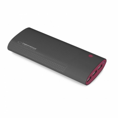 Esperanza EMP115KC  Powerbank Uranium 13800mAh Black-Burgundy