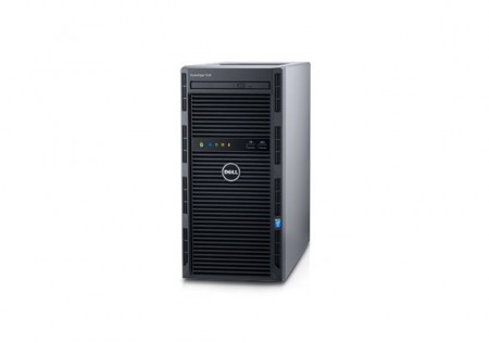 DELL PowerEdge T130 Xeon E3-1220 v5 4C 0GB H330 1TB SATA DVDRW 3yr NBD