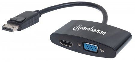 MH Adapter DP na VGAHDMI, crni