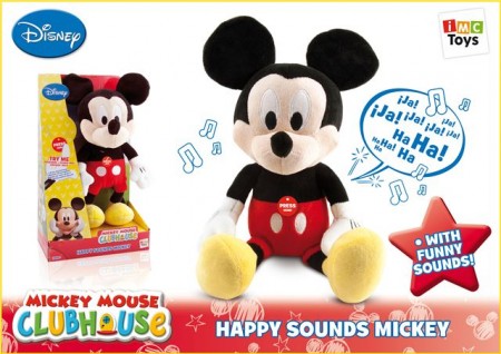 Pliš Happy Sounds Mickey