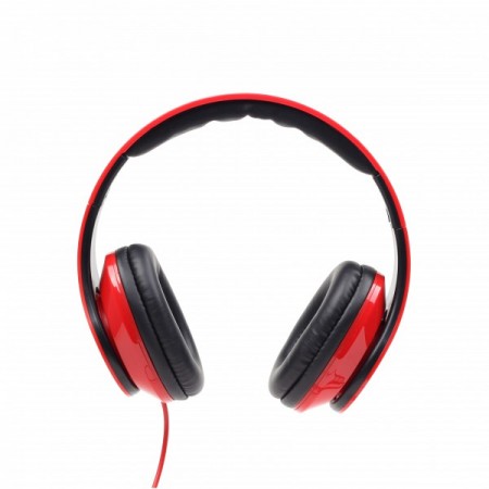 Gembird MHS-DTW-R Folding stereo headset with microphone Detroit red