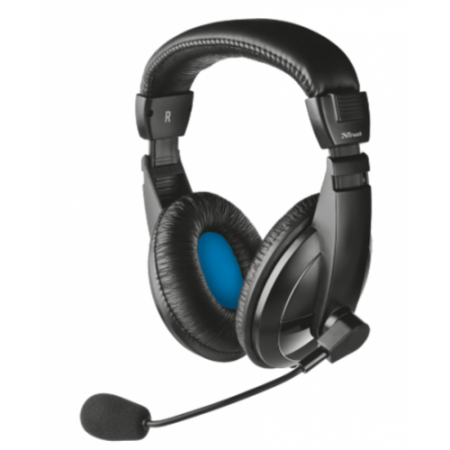 Trust Quasar Headset crni